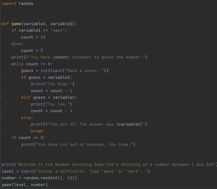 BinteBabul's tweet photo. Day12 of #100DaysOfCode , Dr. @yu_angela 's "100 days of code:."

The 12th project was making the Number Guessing game. Applied same concepts as Project 11.

How did it go? 
Easy! https://t.co/68mJ5xCalK