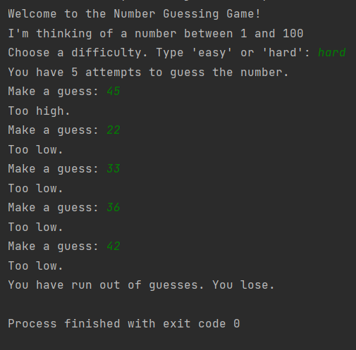 BinteBabul's tweet photo. Day12 of #100DaysOfCode , Dr. @yu_angela 's "100 days of code:."

The 12th project was making the Number Guessing game. Applied same concepts as Project 11.

How did it go? 
Easy! https://t.co/68mJ5xCalK