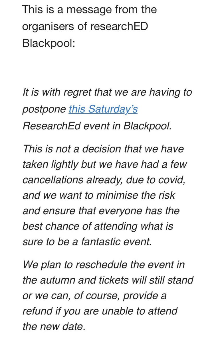 rED Blackpool tweet media