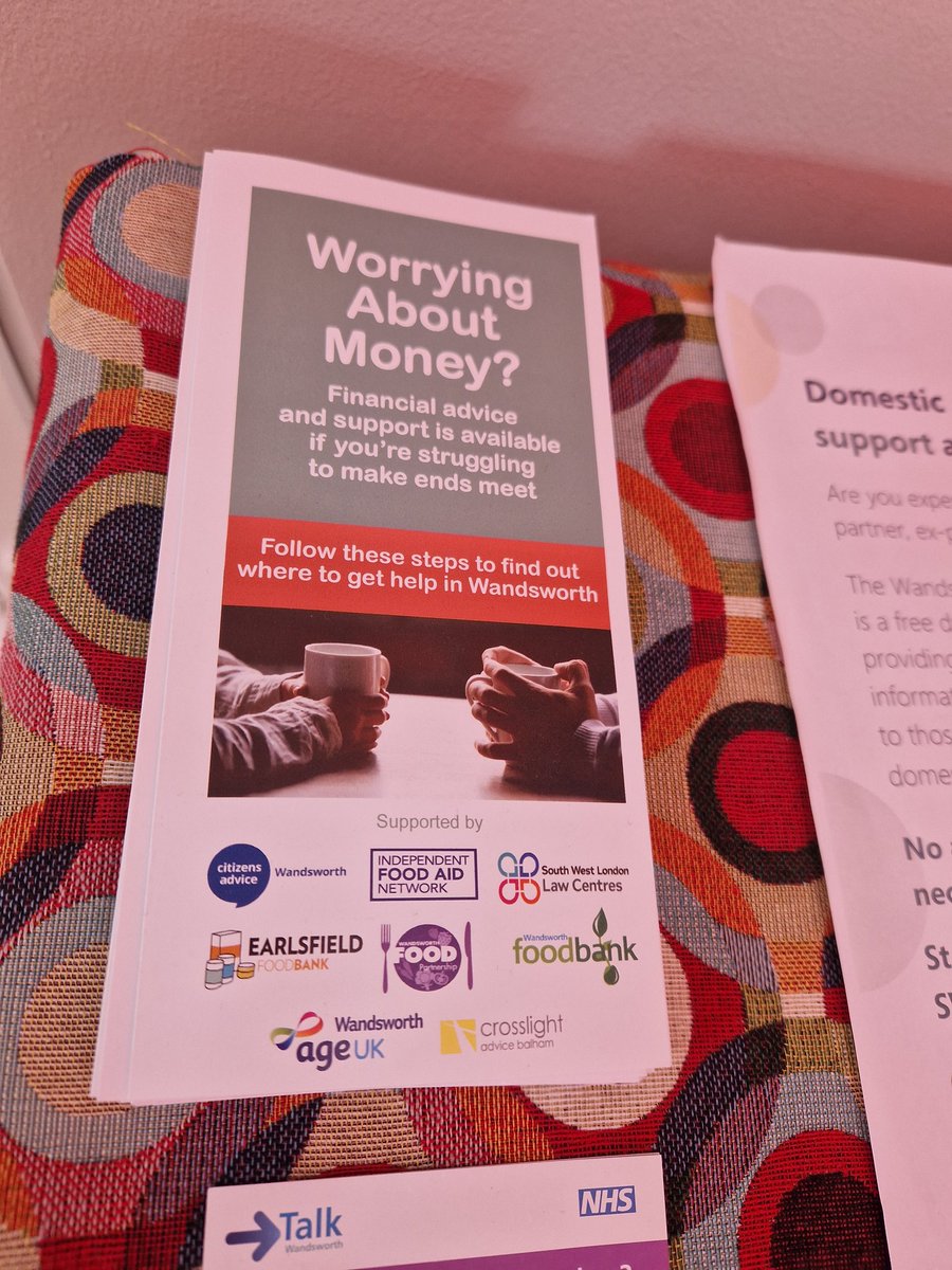 Great to meet @EMHIP_NTA this afternoon and hear all about the amazing work they do in our community. Look forward to working closely together!
And great to see @IFAN_UK brilliant 'Worrying about money' leaflets in use - such a valuable tool for those facing financial difficulty