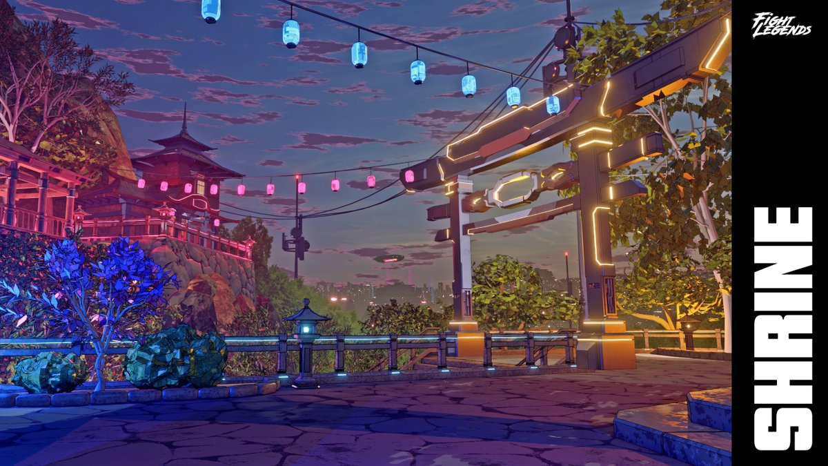 Battle in the peace &amp; serenity of our future in-game Mountain Shrine stage! ⛰️

BloodyFaces.io #NFT holders have playable demo access which includes future updates including this beautiful stage currently in development! 🤩

Visit FightLegends.io