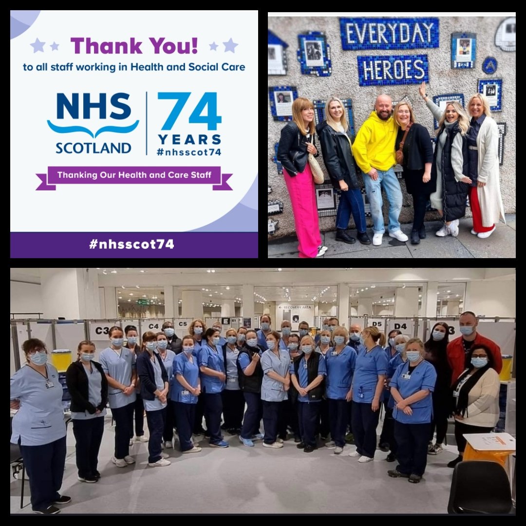 Happy 74th Anniversary of the National Health Service. Huge thanks to all teams across @nhsGrampian and particular thanks to the Immunisation Teams across Aberdeen helping to protect Children and Adults across the city. Everyday Heroes indeed #nhsscot74
#vaccinateaberdeen