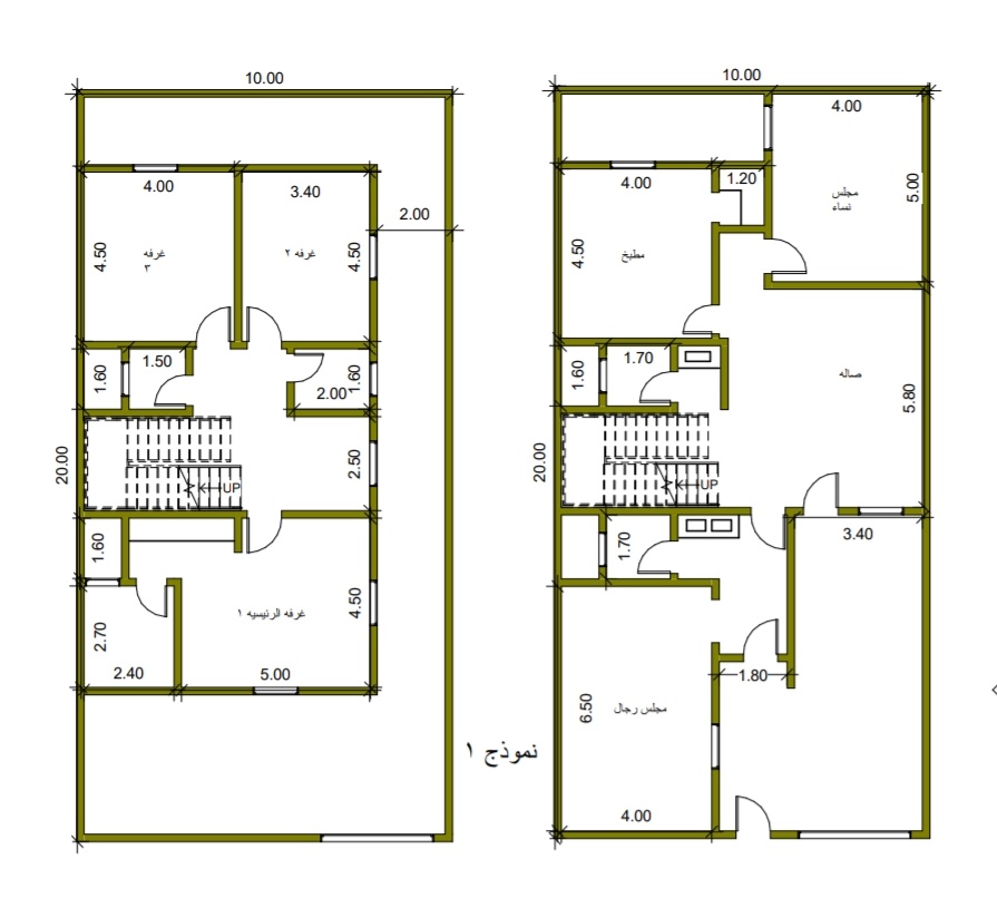 Awad4d's tweet image. تم تصميم ٣ نماذج
لاحد المتابعين
المبنى : دوبلوكس  
 الارض : ١٠*٢٠
الارض ٢٠*٢٠ مقسومه