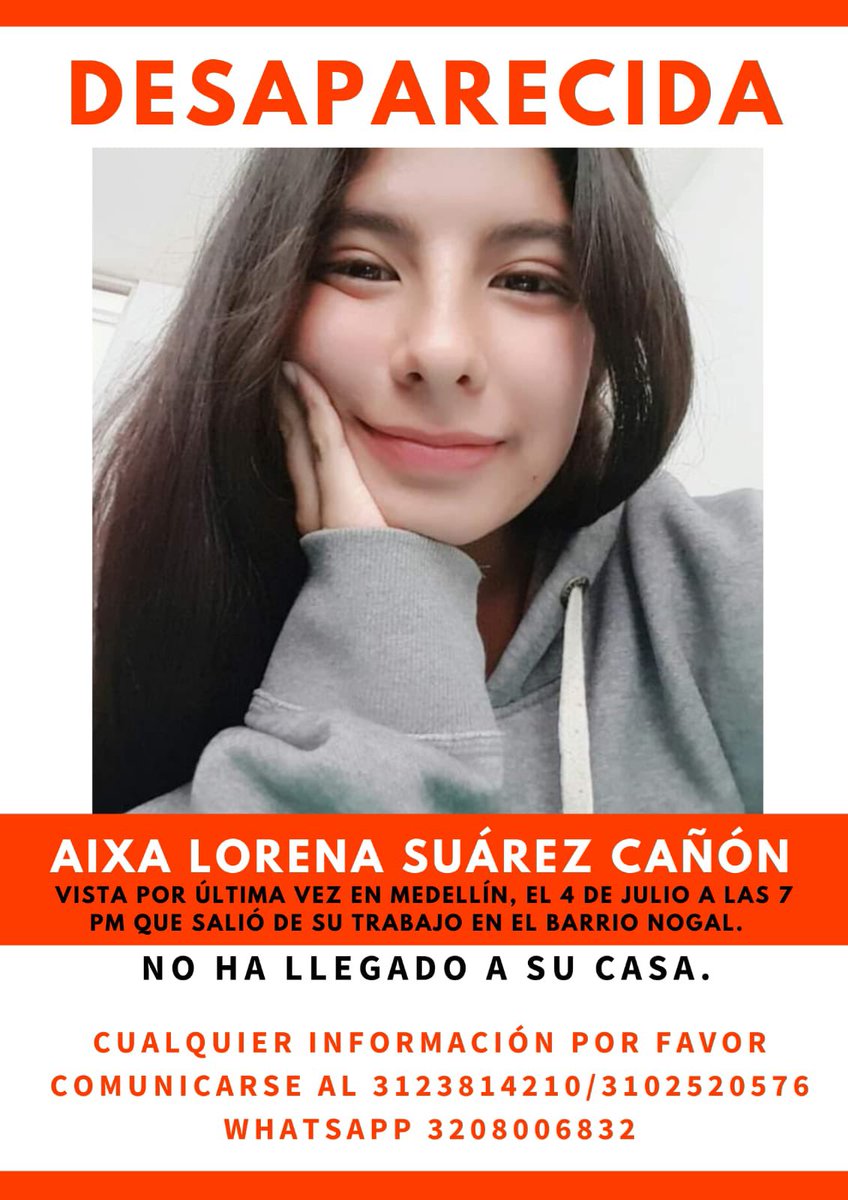 People, es una sobrina de una persona que conozco. Porfa ayuda con sus rt.