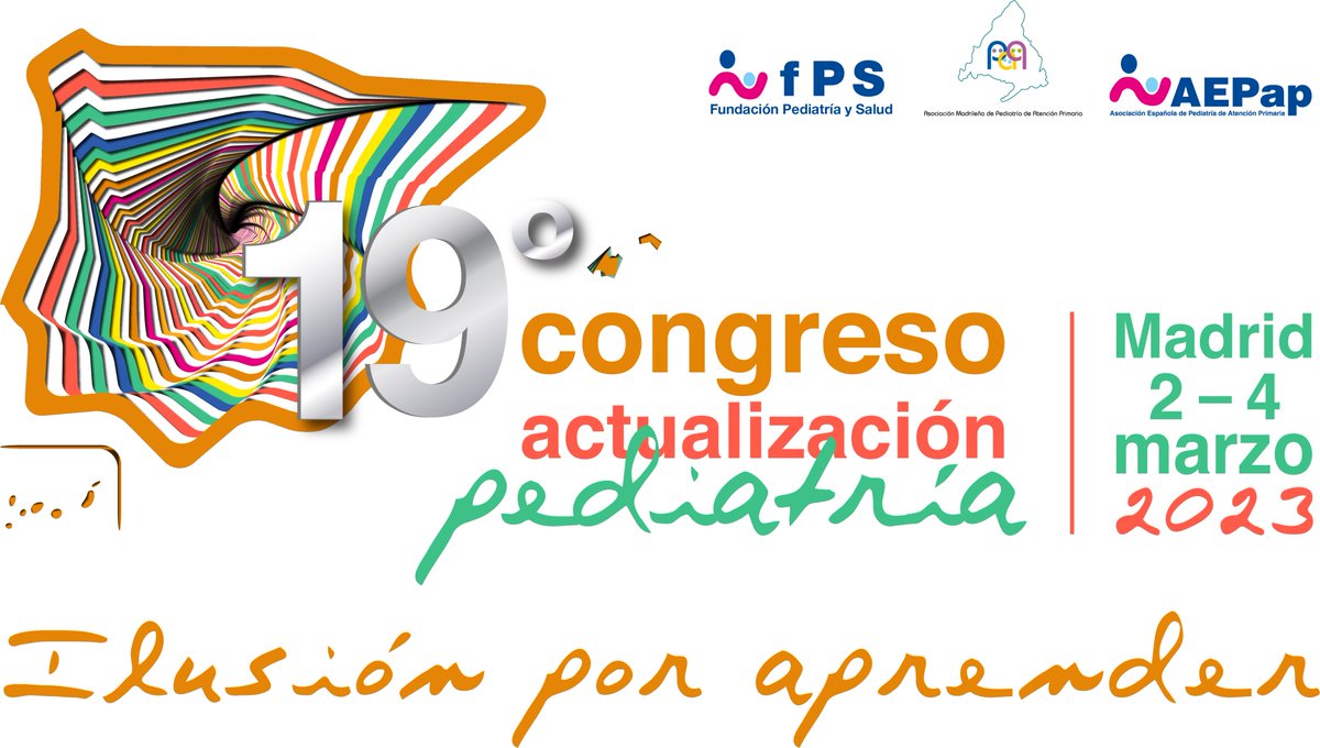 aepap's tweet photo. El próximo Congreso de Actualización en Pediatría de la AEPap será del 2 al 4 de marzo de 2023, en Madrid. Anótalo en tu agenda  #AEPAP2023 https://t.co/d0dABtXZxp