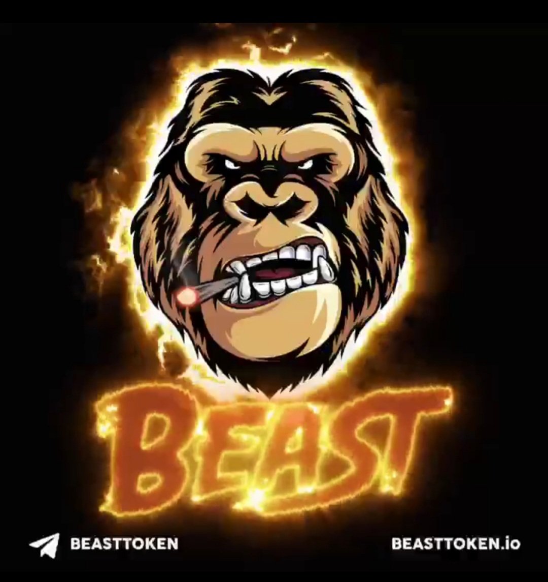 DelidimitriouD's tweet photo. @RealBeastToken to the moon withe only true beast!! Lets goo!!
#beasteverywhere https://t.co/HODyaEjfES