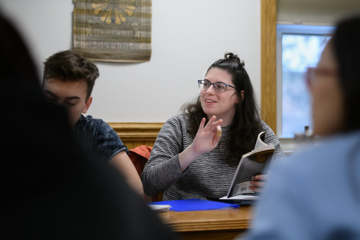 IUPedu's tweet photo. The Cook Honors College at IUP is a unique academic and social environment where critical thinking and discussion are part of our daily work. Want a different kind of college experience, learn more here https://t.co/IRS3wKbbjv #GetReadyIUP https://t.co/mRjqyv0yTQ