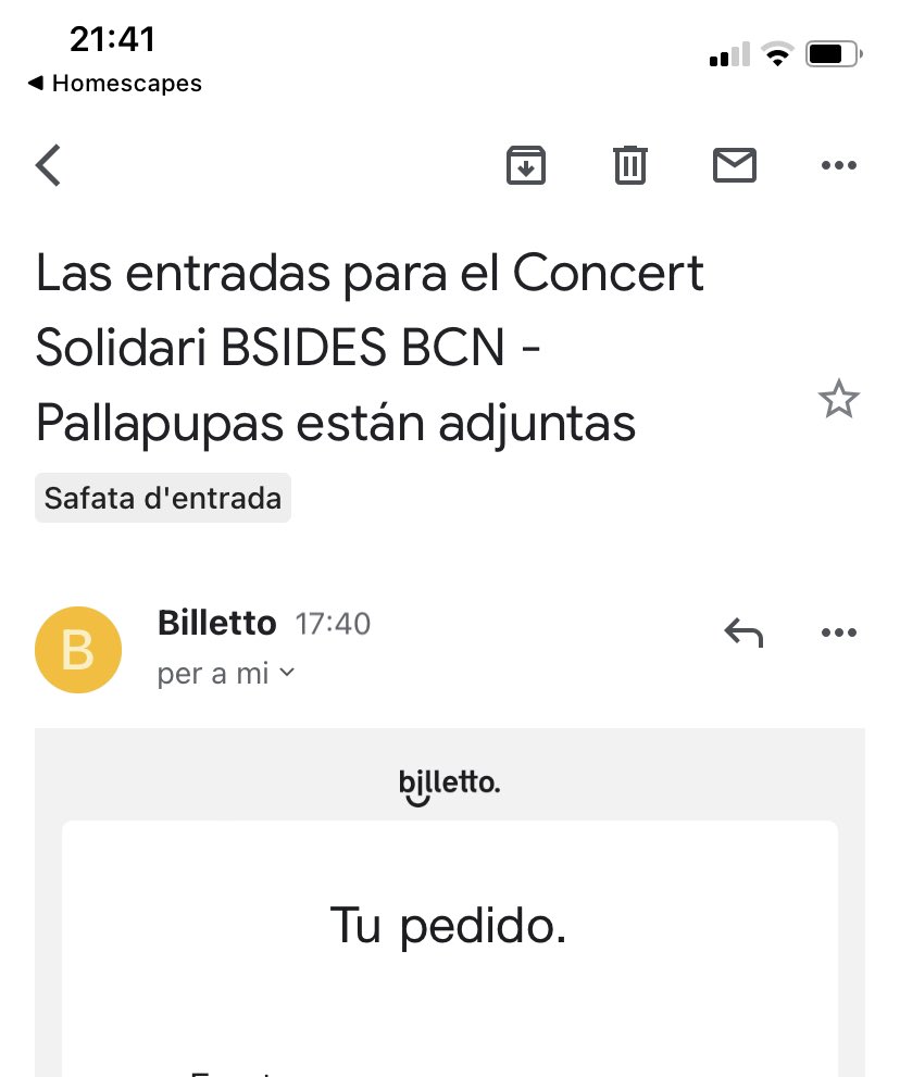 Jo ja tinc les entrades pel concert solidari a favor de <a href="/Pallapupas/">Pallapupas</a> que fan els <a href="/bsidesbcn/">The B-Sides</a> a <a href="/LuzdeGasClub/">Luz de Gas</a> !! Ganes!! <a href="/ignasi_doy/">Ignasi Doy</a> <a href="/manusitges/">Manu Sitges Jordana</a>