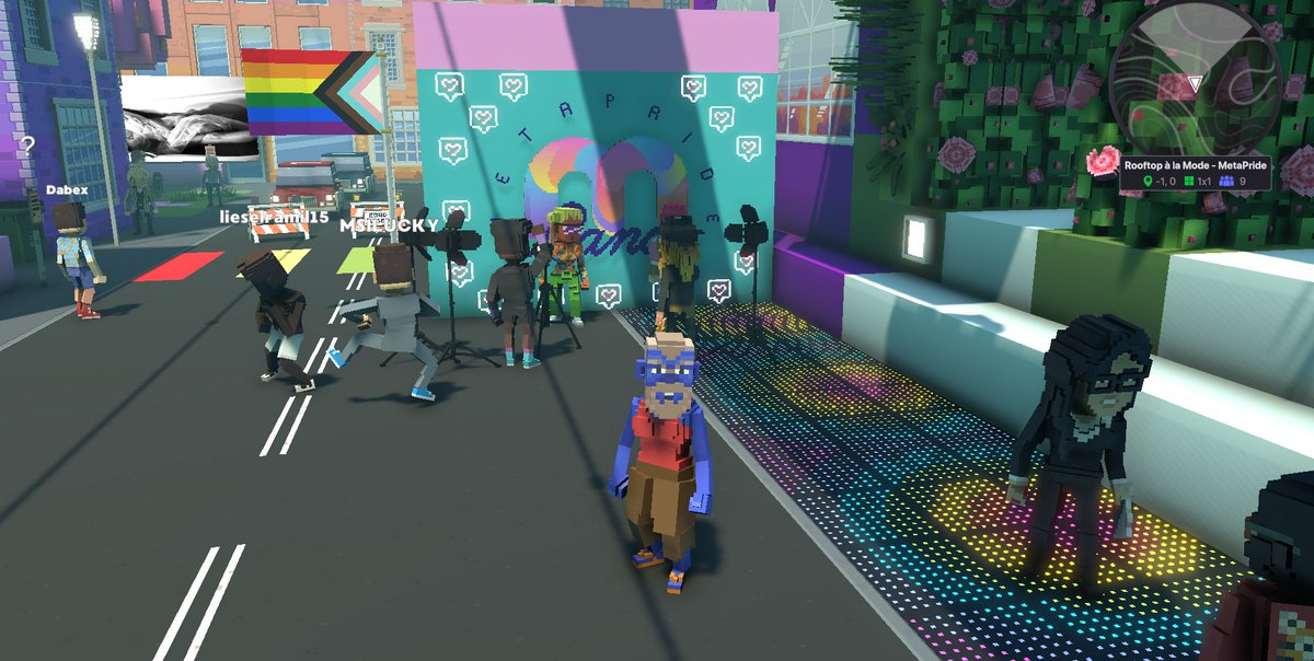casafeen's tweet photo. @TheSandboxGame @METAPRIDELAND I just participated in the #BelongingWeek contest for a chance to win a Progress Flag NFT! Check out my screenshot below!
👇 https://t.co/1e04qpuLvQ