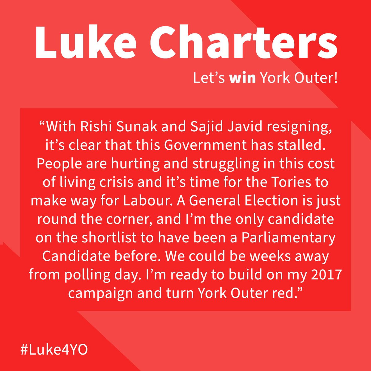 Luke Charters MP tweet media
