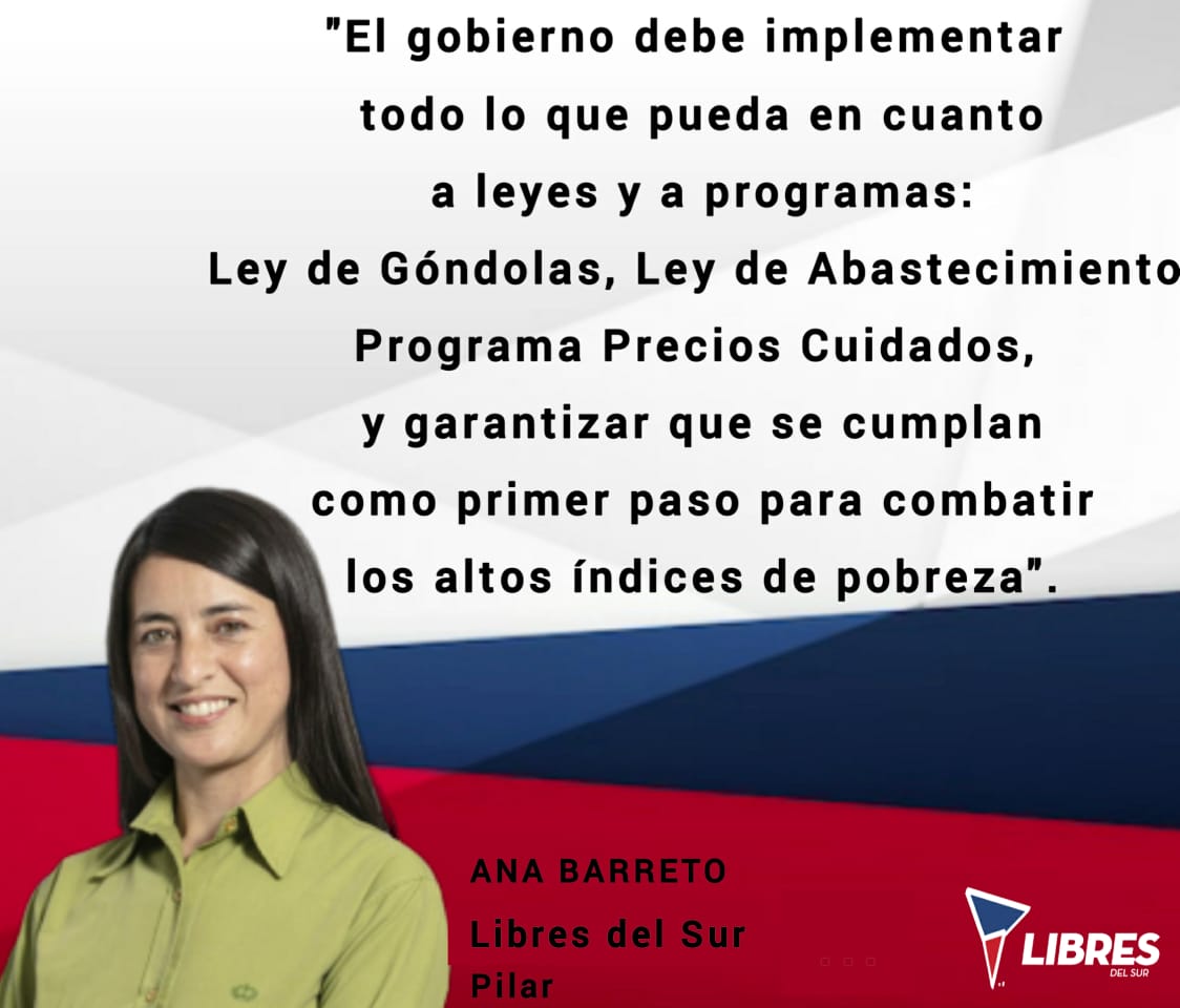 LibresPilar's tweet photo. 🚨En el marco del relevamiento mensual del Índice Barrial de Precios.

Ana Barreto, Referente de Libres del Sur Pilar, mencionó que se detectaron faltantes de productos como aceite, azúcar y harina...

#Pilar
#medidas
#preciosaltos https://t.co/lIBzLEEWXd