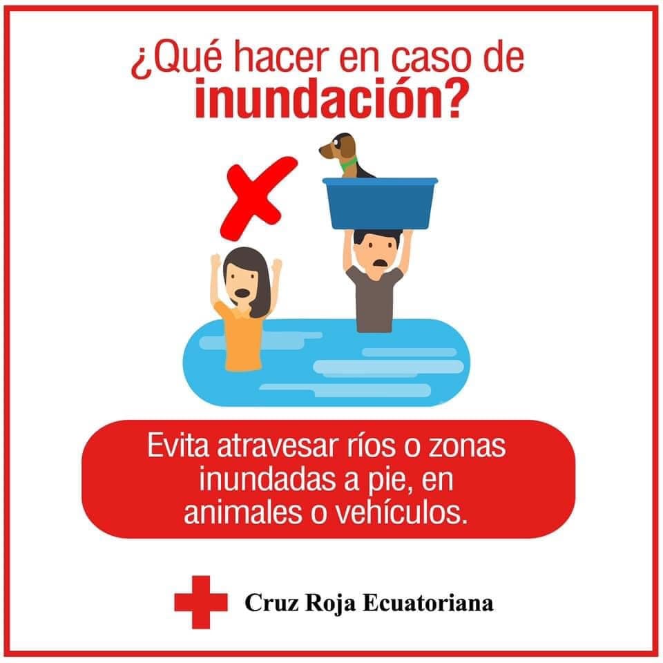 #EstamosActivados🚨   

¡Saber actuar durante una emergencia es clave!🧐 

👉En caso de #inundaciones sigue nuestras recomendaciones.