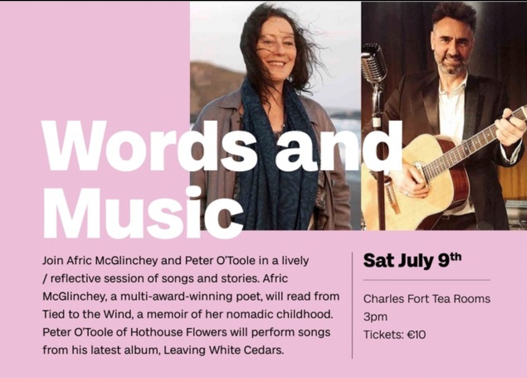 Playing in Kinsale this Saturday with Afric Mc Glinchey..