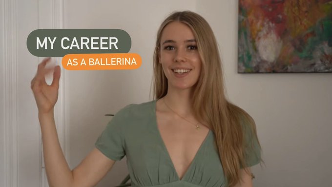 new youtube video out now! check it out if u want to know more about my growing up as a  ballerina 🩰