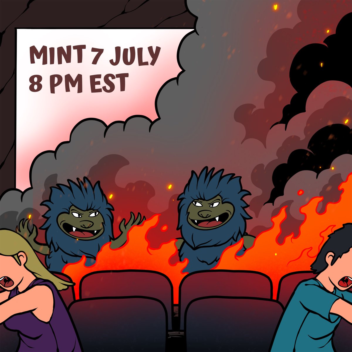 The fate of our World will be decided on 7th July 8PM EST!

Your interactions on this tweet will highly increase your chance of getting free mint whitelist if you registered earlier on our website!

Turn on 🔔 if you don’t want to miss public sale!

#FreeMint #NFTCommunity #NFTs