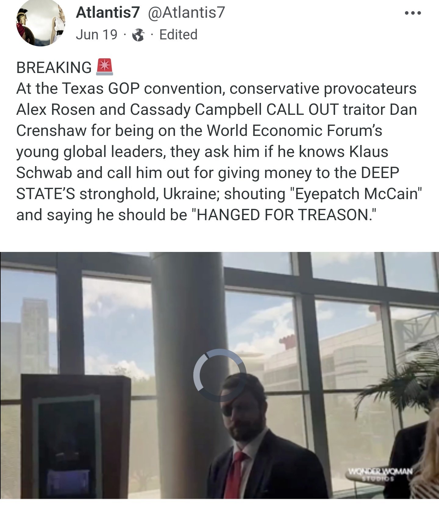 steven monacelli on X: @nickmartin Fascinating that this happened after it  already happened to his associate Chet Goldstein aka Alex Rosen, who was  with Cassady when they harassed Dan Crenshaw  /