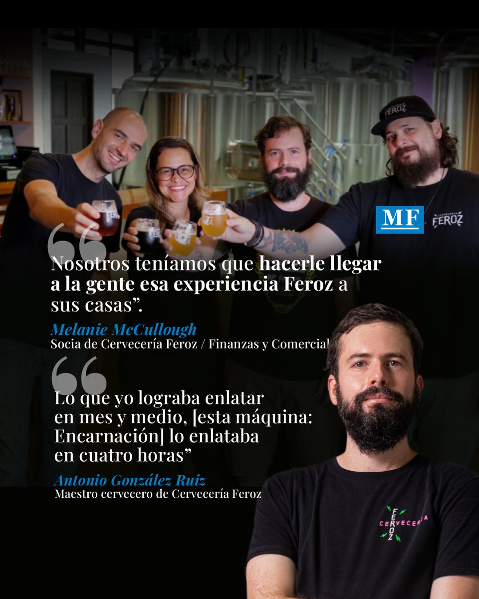 Como el head brewer de <a href="/cerveceriaferoz/">cerveceriaferoz</a>, Antonio González Ruiz, era el único que pudo sacar un salvoconducto, le tocaba ir a la planta a trabajar solo en pandemia.  Nota: <a href="/PaolaYing/">Paola Ying</a>  
martesfinanciero.com/relieve/la-vue…