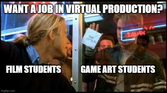 Sums up my first blog post on the virtual art department. :-).  #unrealengine #virtualproduction #gameart 

artstation.com/blogs/vertexsc…