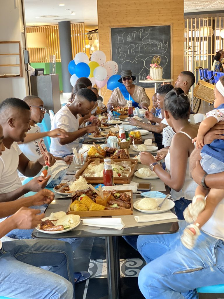 SibuuuM's tweet photo. @CapitecBankSA Celebrating our mom’s 60th birthday.
#LiveBetterMoments #LiveBetterMoments @CapitecBankSA https://t.co/mxlHJmyk01