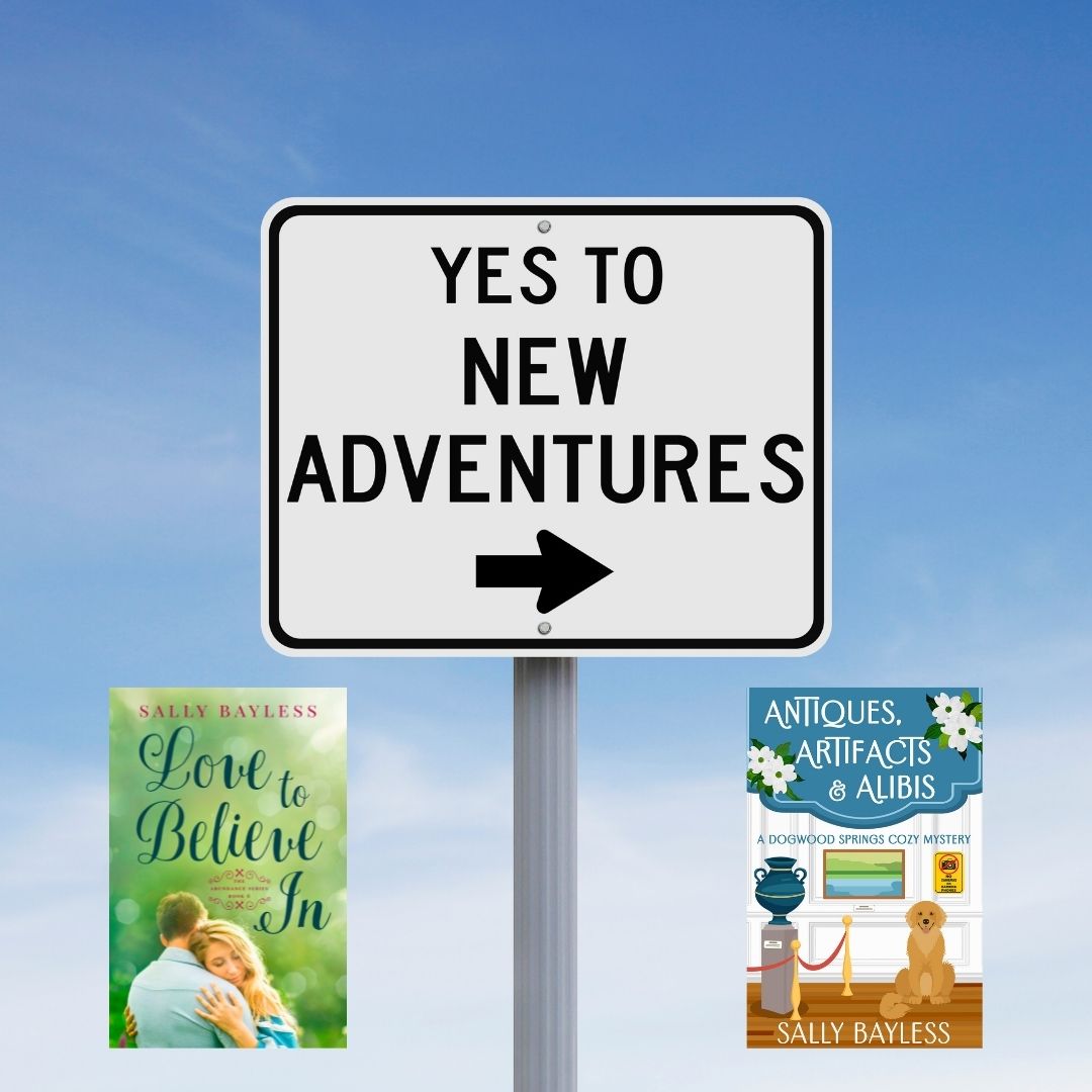 I'm so excited to share my news! Although I've loved writing Christian romance, I'm headed in a new direction--cozy mysteries! My first cozy, "Antiques, Artifacts &amp; Alibis" will release in September! #cozycrime  #WritingLife
