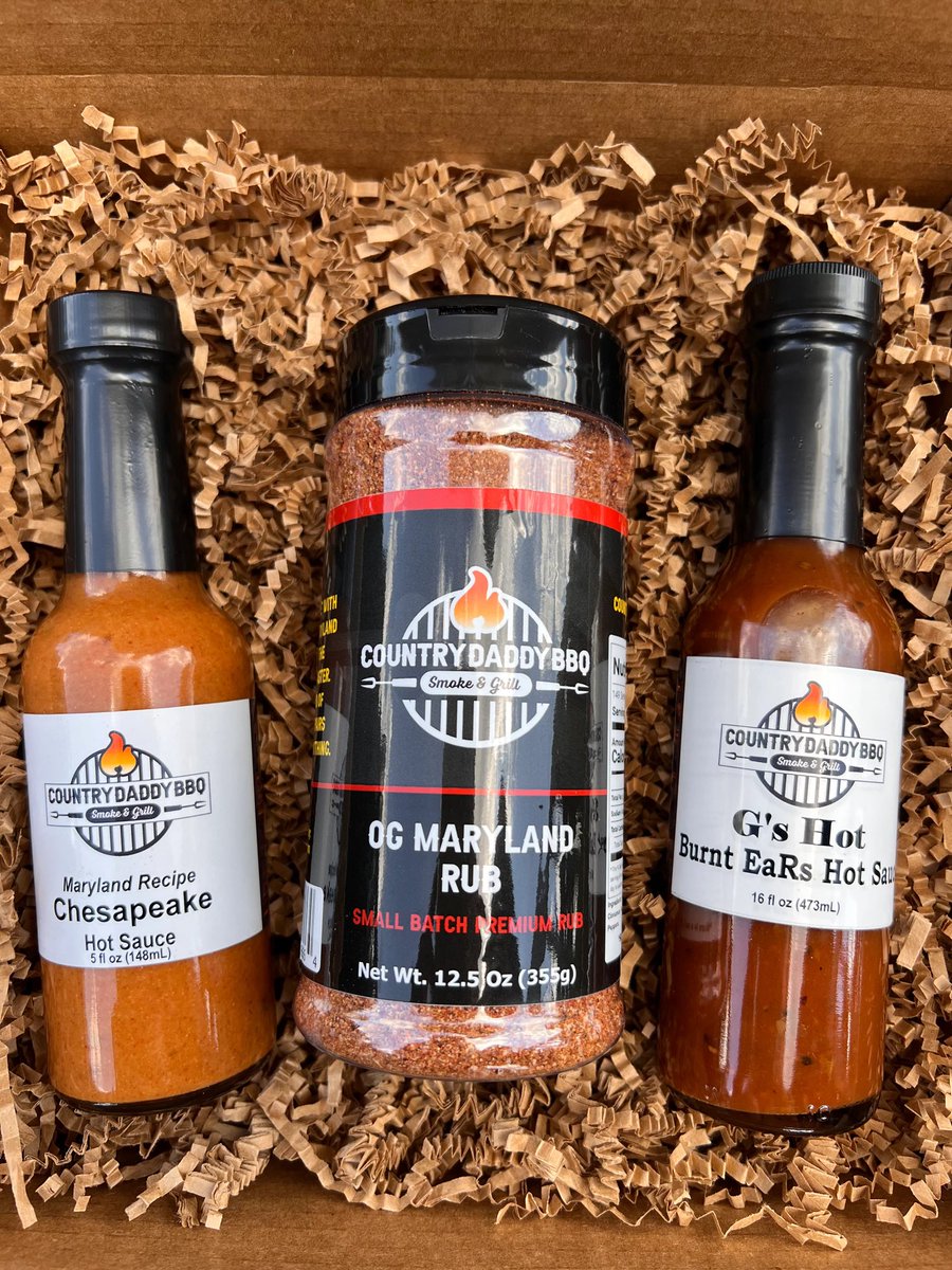 🔥🎉🥳BOX GIVE AWAY!!!!! We will select one follower that likes and retweet’s this post. Winner will be announced Friday at noon! (Sorry, US only for this promotion!) 😎👊🏼 visit countrydaddybbq.com for full inventory!
