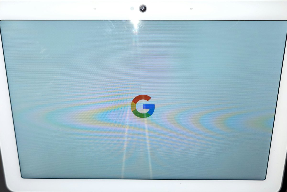 Barnyardjax's tweet photo. My google home for over a week now. Apparently @Google doesn't understand they bricked it with the latest update. https://t.co/dZBC5Zup9W