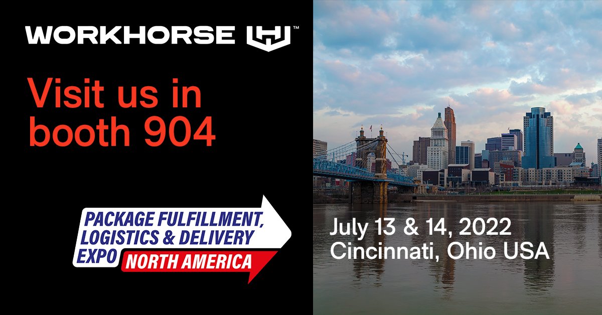 Workhorse on Twitter "We're excited to be a sponsor and exhibitor at 