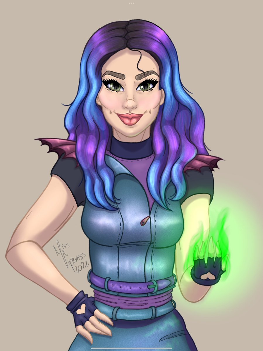 MissViperess's tweet photo. Mal aka Malbertha aka Maleficent’s daughter 😁👍 Any Disney Descendants fans here? 😁
💚
🌱
🌻
🐍
#maleficent #disney #disneydescendants #descendatsfanart #disneyfanart #drawing #illustration #selftaughtartist #queerartist #neurodivergentartist #adhdartist #fanart #ilovedrawing https://t.co/w70hoGQRZ1