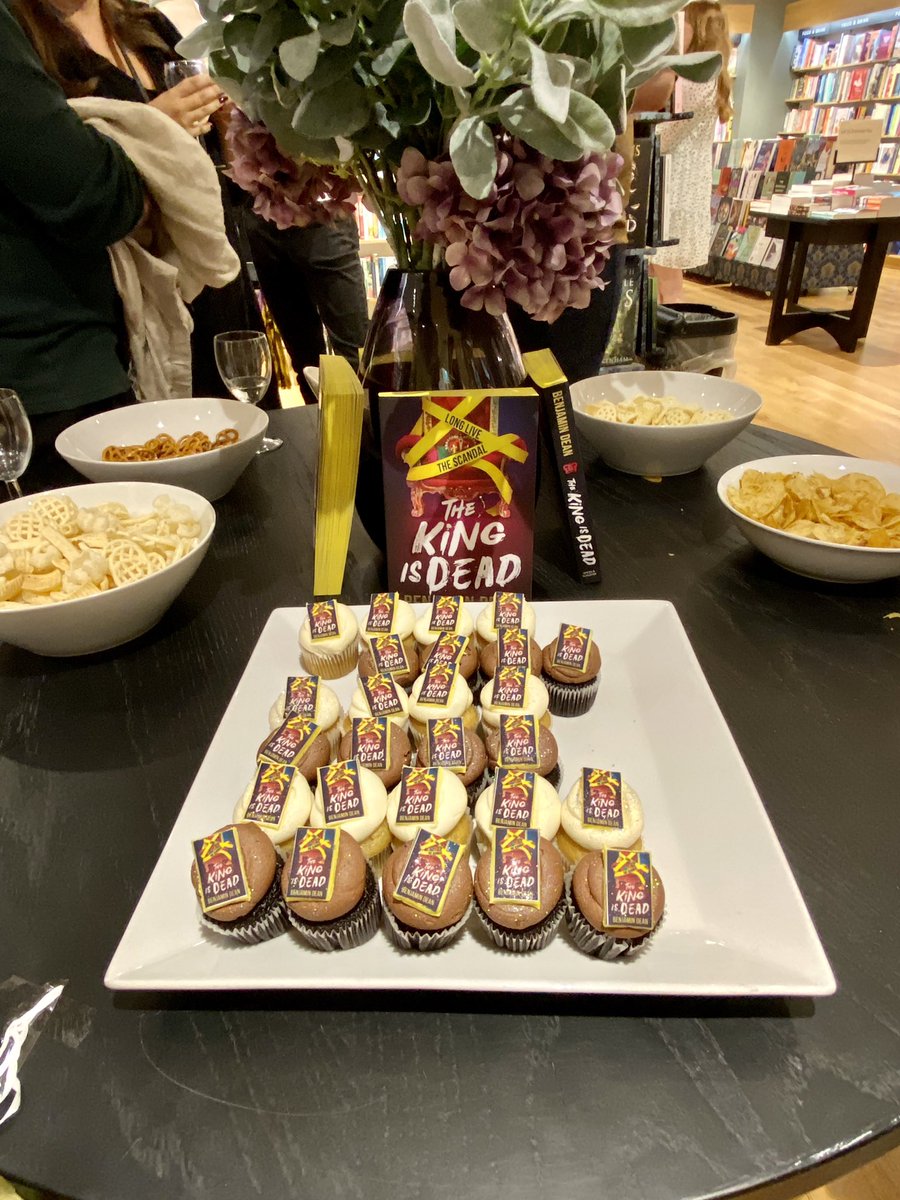 tessatkinson's tweet photo. So excited to see @NotAgainBen’s third book The King Is Dead released into the wild 👑 🔥 Buy buy buy! https://t.co/LCNbfuLs35