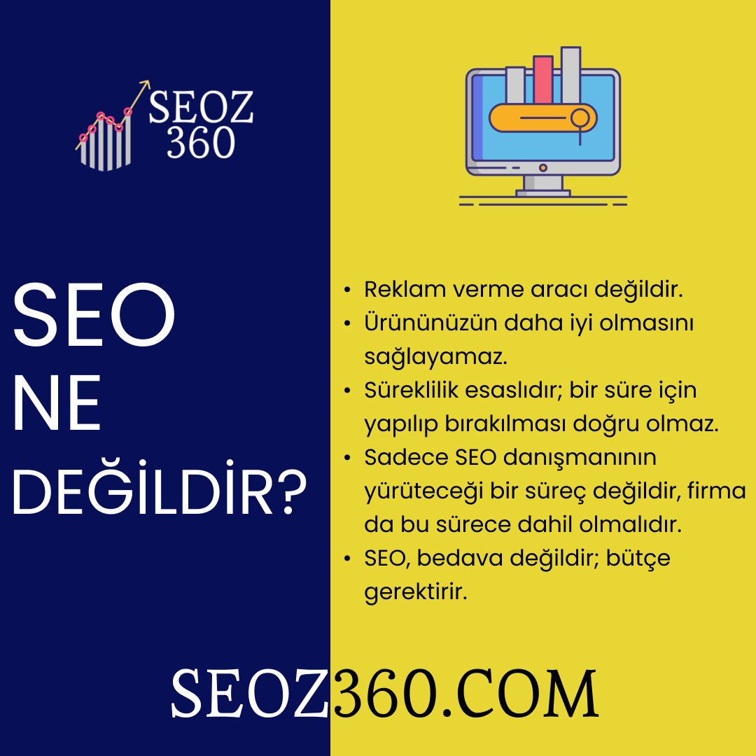 seoz360's tweet photo. 🚀 SEO, ülkemizde maalesef tam olarak anlaşılamayan bir konu. #aramamotoruoptimizasyonu, bir #dijitalpazarlama faaliyetinden daha çok satış odaklı bir işlem olarak değerlendiriliyor. Sizce #seo ne değildir? ❌  by @seozaydin360 https://t.co/4wZ1xw28Pp https://t.co/8dEEAvLGPg