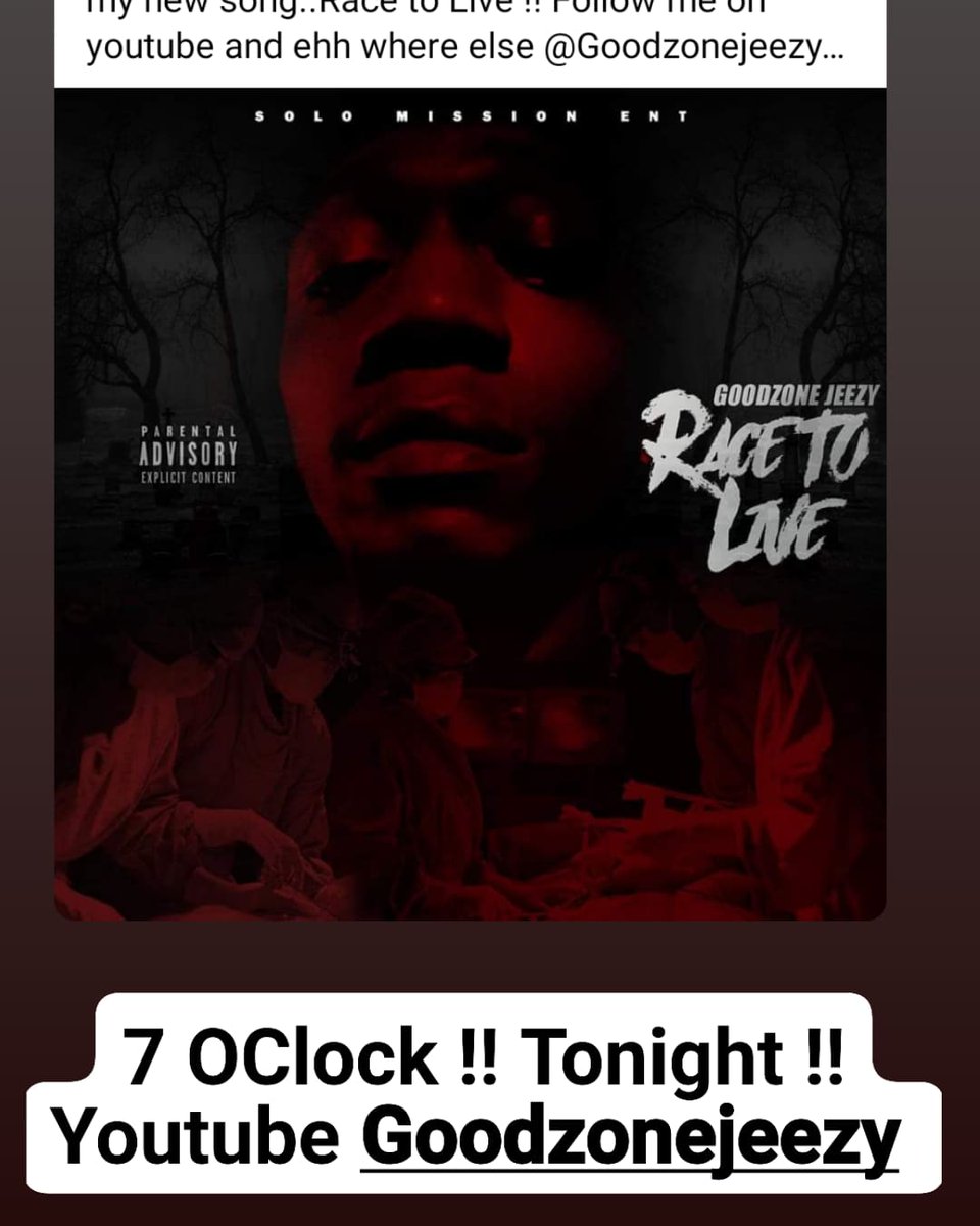 GoodZoneJeezy's tweet photo. Race to Live !!! @GoodZoneJeezy https://t.co/eYkcn1Hxpb