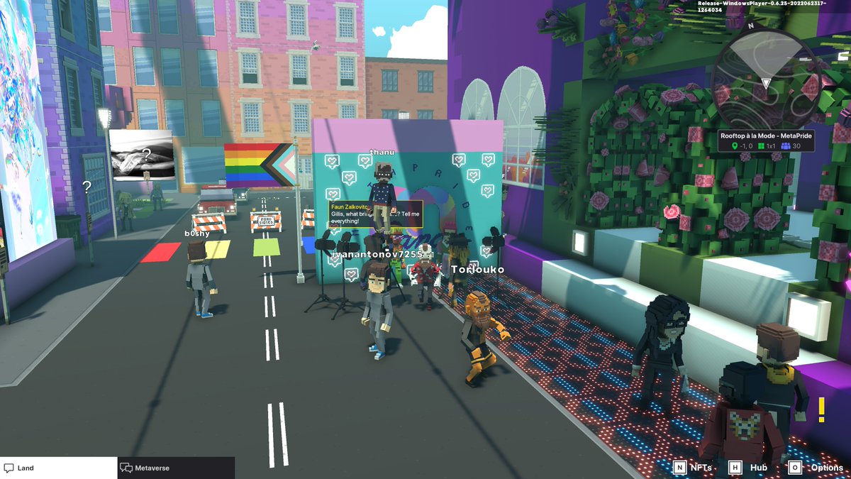 eyewasez's tweet photo. @TheSandboxGame @METAPRIDELAND I just participated in the #BelongingWeek contest for a chance to win a Progress Flag NFT! Check out my screenshot below!
👇 https://t.co/HmFeNSqFPq