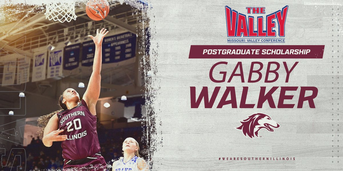 SIU_WBasketball's tweet image. 𝗦𝗧𝗨𝗗𝗘𝗡𝗧-athletes📚

Our alum Gabby Walker was named one of four recipients of a @MVCsports postgraduate scholarship!

🔗 bit.ly/3yLue1y

Congrats, Gabby!
