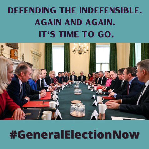 Yes it’s high time. #JohnsonOut162 is clinging on desperately. How undignified - self before country as ever. We need a #GeneralElectionNow