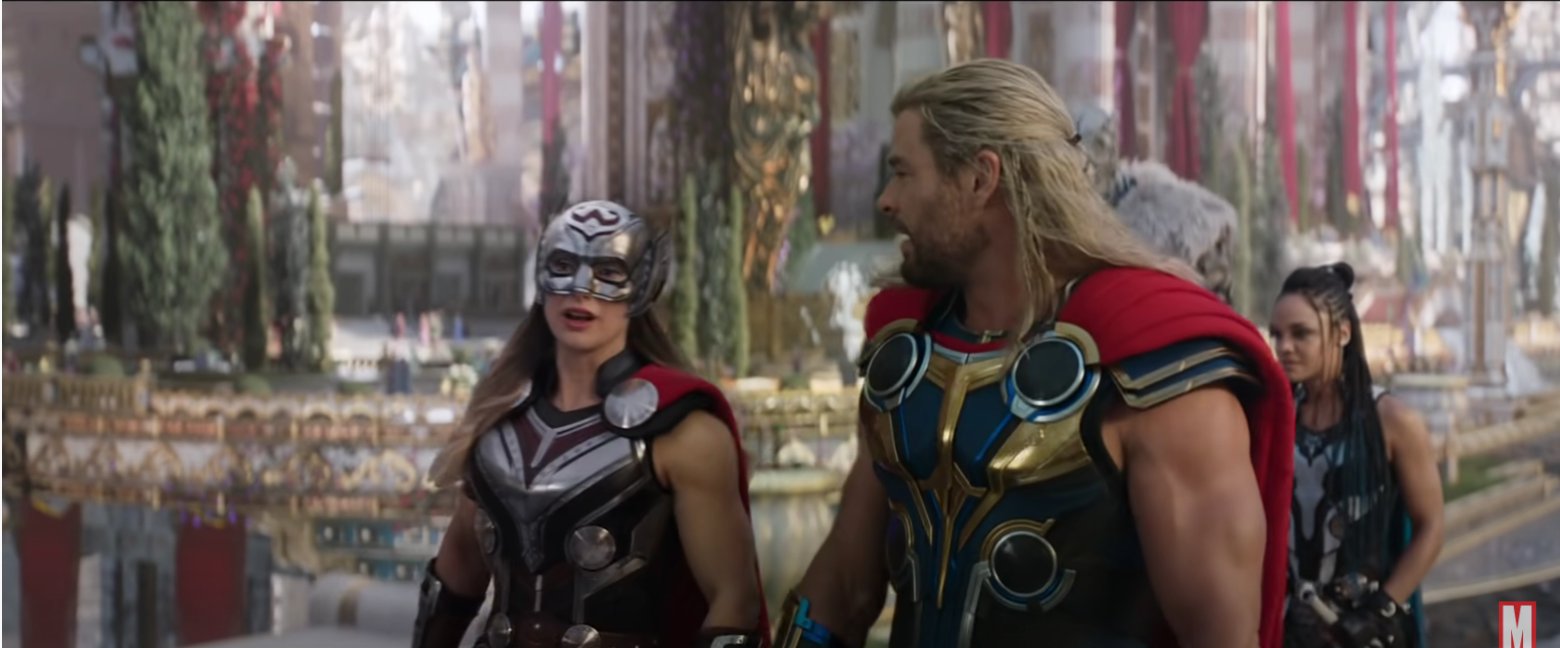 Brendan Hodges on X: i keep seeing discourse on why THOR: LOVE AND THUNDER  looks especially terrible, and guess which often misused piece of film  technology was used for the first time