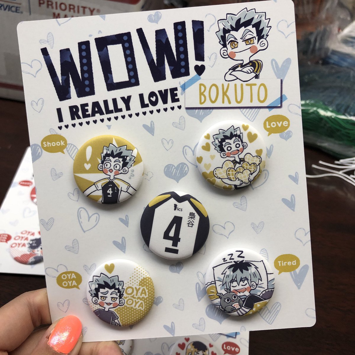 Tokyo Squad is here too! My fav in this batch is Bokuto (because of the owl snuggles) 