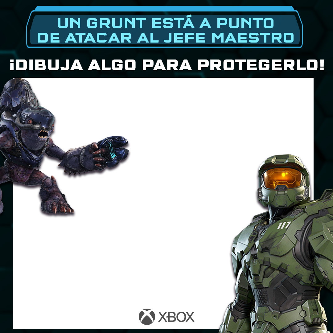 XBOXMexico's tweet photo. ¡El Jefe necesita de su ayuda, comunidad! 

#MartesdeHalo https://t.co/lt4fhtMeYd