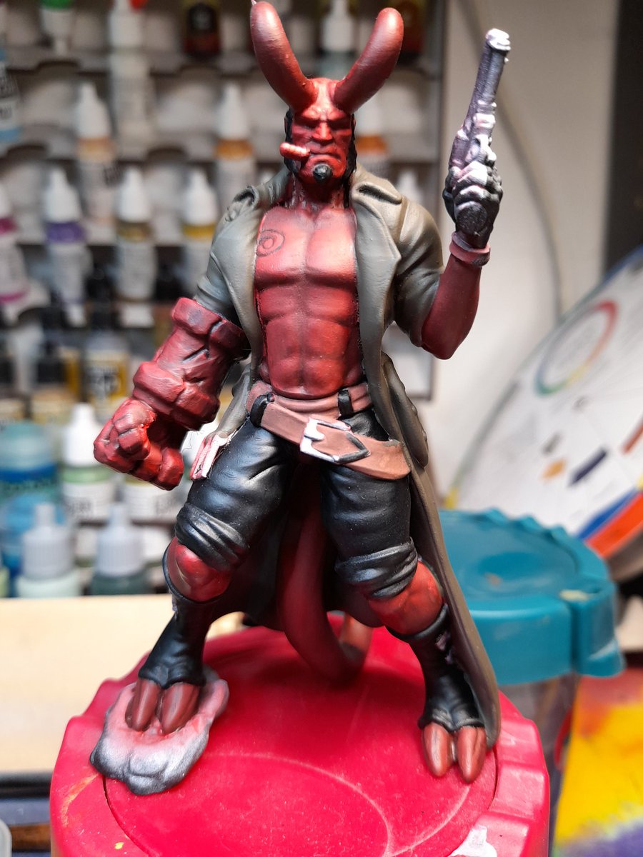 FiG_de_Liiliith's tweet photo. Petite figurine en cour...
#hobbystreak #peinturefigurative #vallejopaints #impression3d #hobbypainter #miniaturepainting #hobby #modelcolor #hellboy #printedobsession https://t.co/HF96HwTFhm