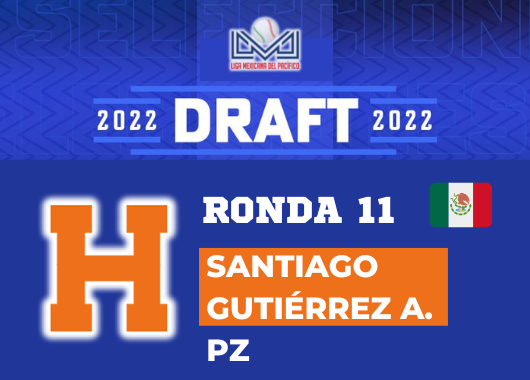 Score_MX's tweet photo. ⚾️ Los @ClubNaranjeros 🍊 seleccionaron al PZ Santiago Gutiérrez en la Ronda 11 #DraftLMP https://t.co/g6tx1JVCaW