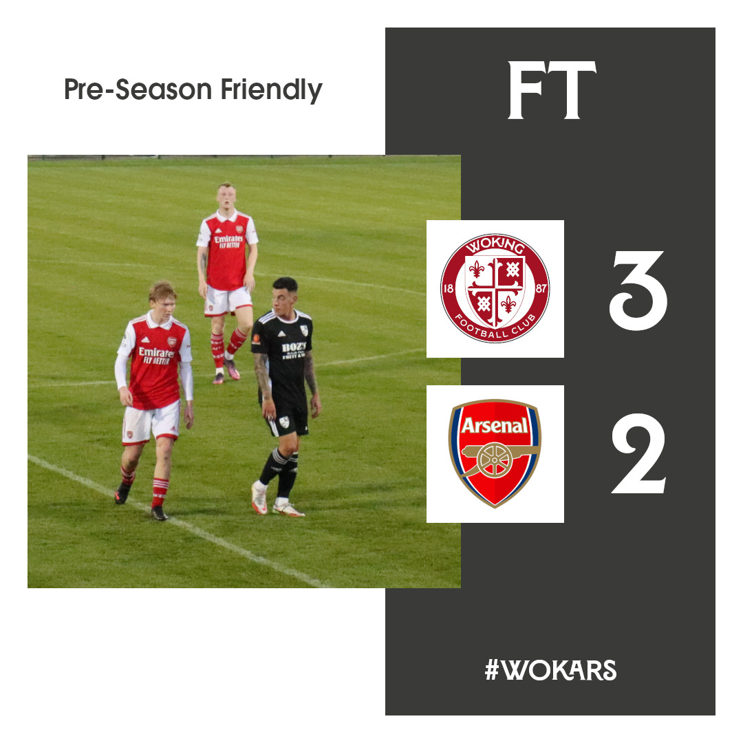 FT | Our first win of the 2022/23 campaign 🙌

3-2 ♦️ #WOKARS
