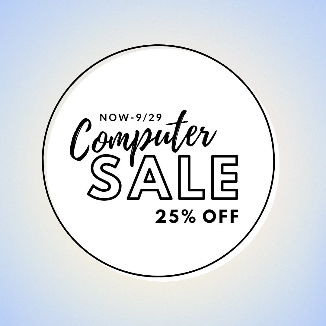 uafsbookstore's tweet photo. Shopping for a new computer? Check out our selection of computers online or in store for 25% off !! 💻😎

#uafs #uafsbookstore #bncollege https://t.co/G6Qd15wxTz
