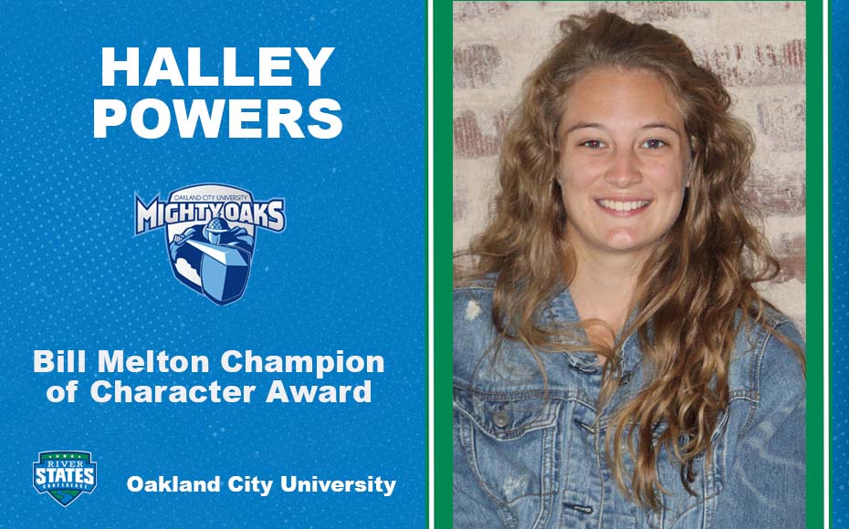 River States Conference (@riverstatesconf) on Twitter photo 👏 Halley Powers from <a href="/GoMightyOaks/">Mighty Oaks Athletics</a> has been selected as the #RSC Bill Melton Champion of Character Award winner for 2021-22!
Full story: bit.ly/3Au3Kmr 👏 Halley Powers from <a href="/GoMightyOaks/">Mighty Oaks Athletics</a> has been selected as the #RSC Bill Melton Champion of Character Award winner for 2021-22!
Full story: bit.ly/3Au3Kmr