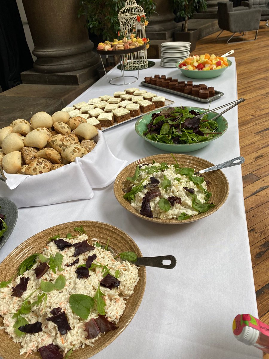 traynor_s's tweet photo. A fantastic lunch prepared by the Commis chef apprentices for the @SkillsEduGroup  research project on the impact of apprenticeships in rural locations @BuxtonLeek  @LionMatteo . https://t.co/VGarLn5l8B