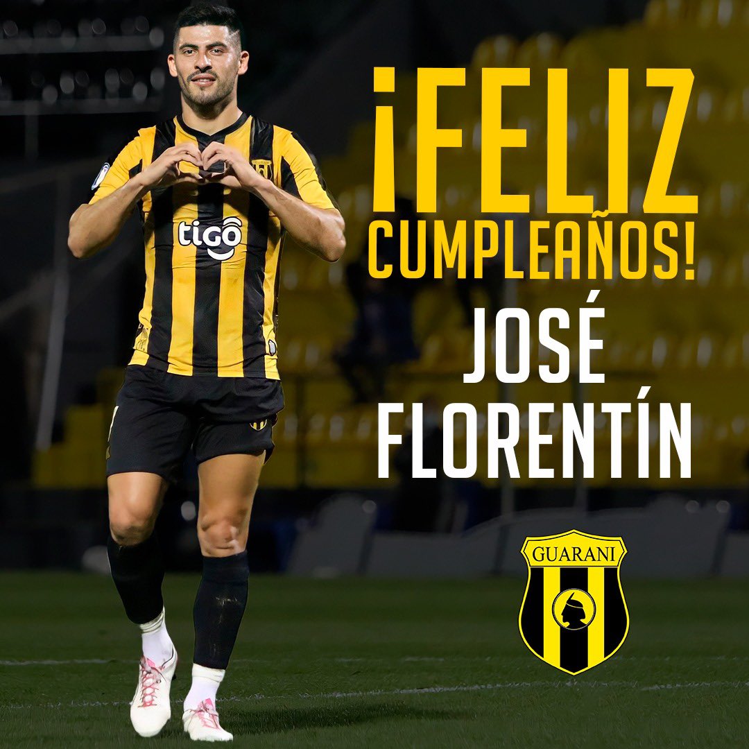 Felicitamos a nuestro Legendario José Florentín 🎉

Nos hizo gritar muchos goles inolvidables ⚽️

¡Feliz día, José! 🥳

#JoseAurinegro ⚫️🟡