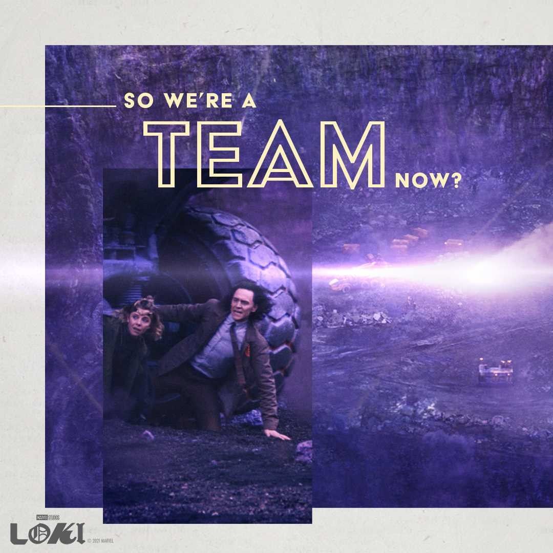 rpIoki's tweet image. © #RPLoki — Esto *no* es un equipo 🌀 𝗟𝗼𝗸𝗶 está ahora en streaming por @DisneyRPlus y otro episodio llega este miércoles, ¿qué esperas para verlo? 
⠀