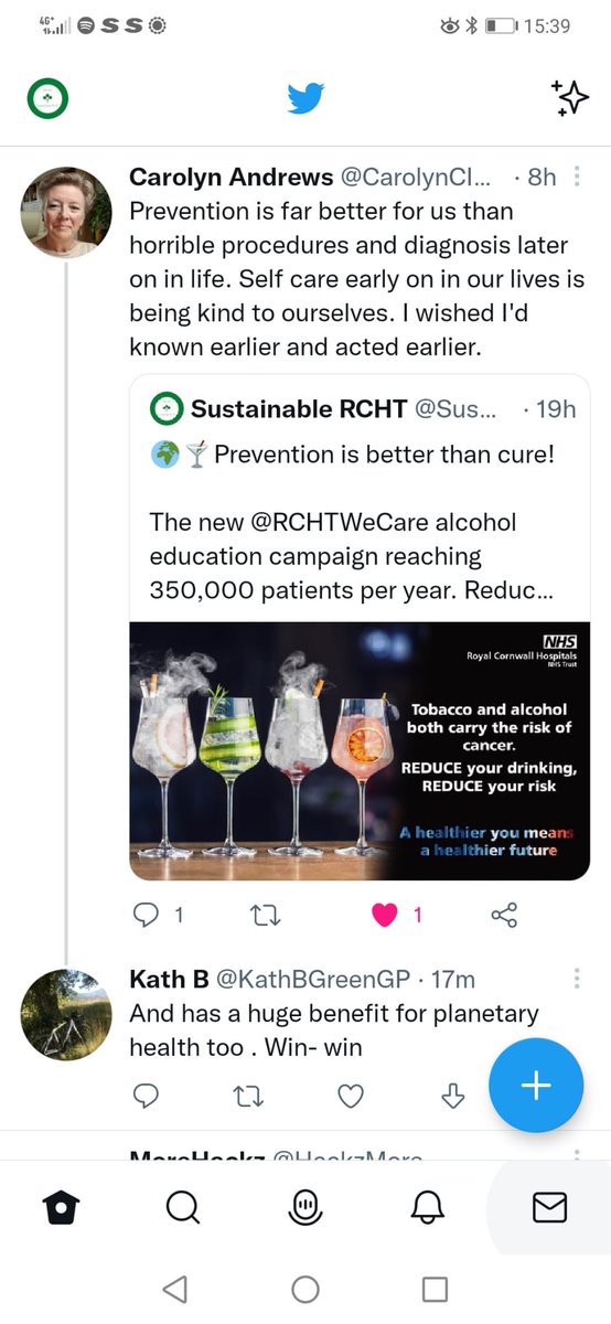 Go team SSS / ⁦<a href="/SustainableRCHT/">Sustainable RCHT</a>⁩ 😊 another triumph in a short work week! Self care, patient care close to home and a wide reaching dissemination of a strong public health message to all. Happy days ⁦<a href="/RCHTWeCare/">Royal Cornwall Hospitals NHS Trust</a>⁩ ⁦<a href="/SustainableHep/">Sustainable Hepatology</a>⁩