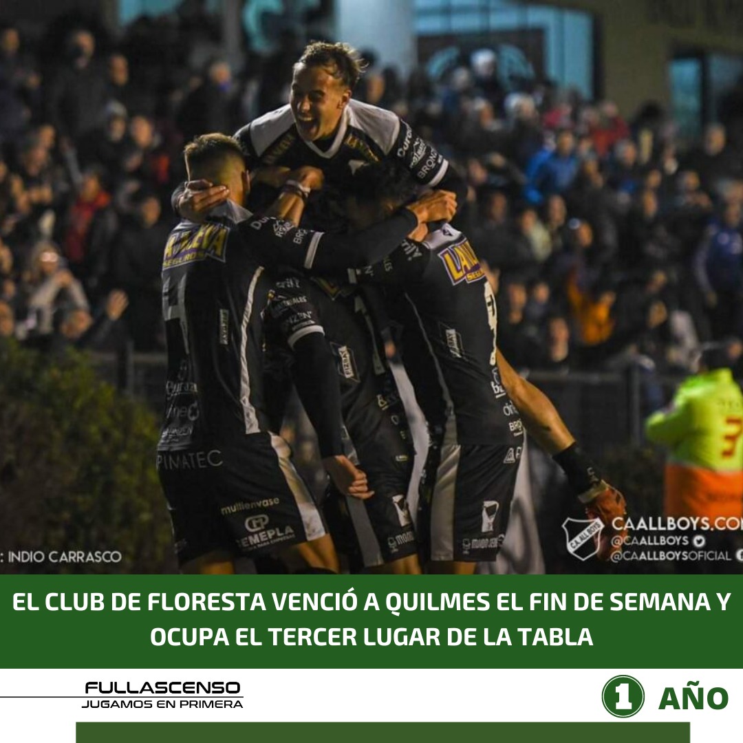 ⚪⚫ALL BOYS NO PARA Y SE ILUSIONA💪

✍️ <a href="/ivannmiguez/">negro</a> 
👉 fullascenso.com/2022/07/05/all…