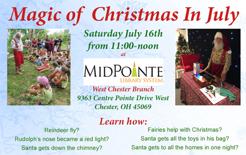 CincySanta's tweet photo. Come join Santa as he tells stories about how he makes Christmas happen with North Pole Magic #StoriesFromTheNorthPole #CincySanta #SantaVirtualVisit #ChristmasInJuly https://t.co/L6ziBlT4mh