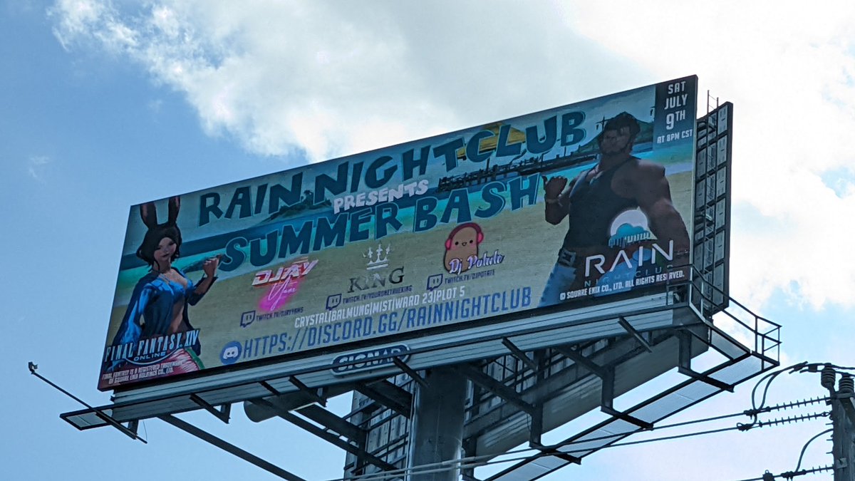 LoFiBuilds's tweet image. Imagine spending over 10k$ on a billboard advertising an ERP event in a video game, potentially getting C&amp;amp;D or sure for using data mined items and you're only response is "You're just mad you can't afford a billboard."

Rain Nightclub leader is an absolute moron.