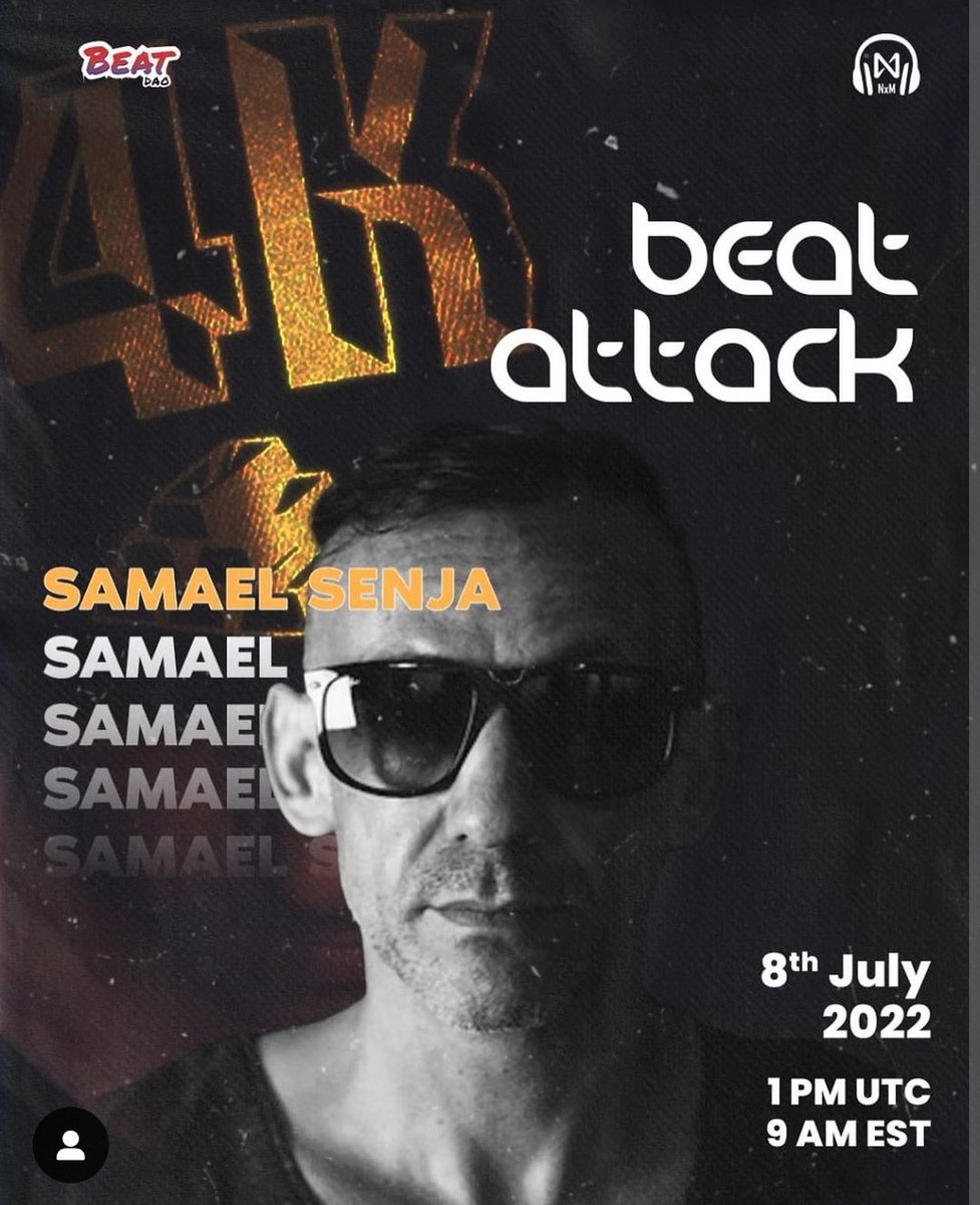 nxmlive's tweet photo. Getting ready for #BeatAttack? 

8th of July, 2022
1pm UTC
9am EST

Save the date 🗓️📌
and join in here on https://t.co/NyFWKJjh2R

#music 
#MusicNFTs 
#Producer
#web3music https://t.co/z2Ts8aPJf9
